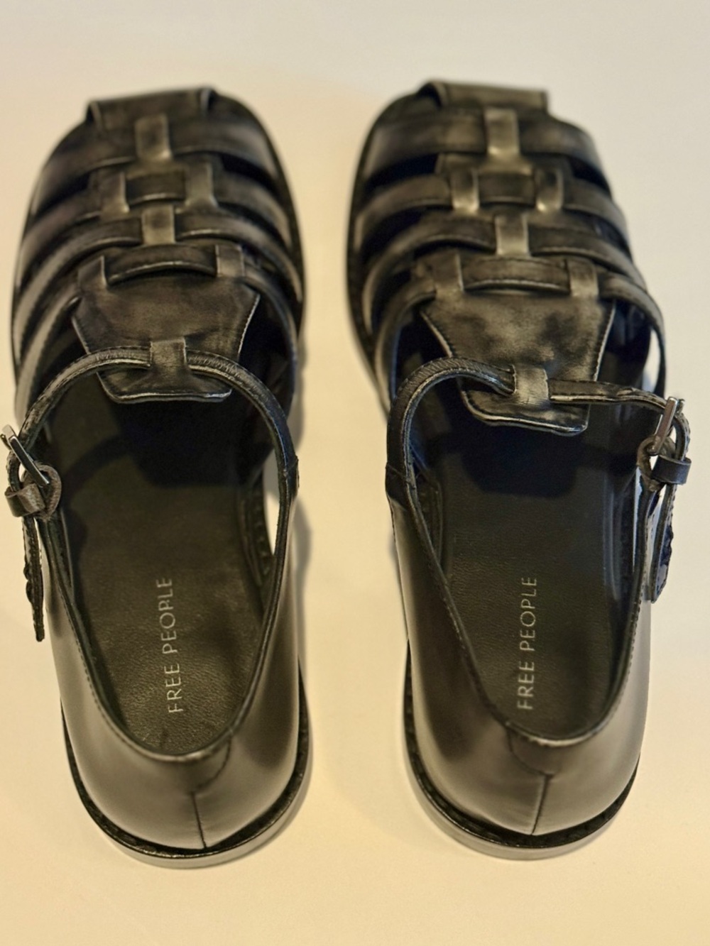 FREE PEOPLE Willow Leather Fisherman Sandals NWT - Picture 12 of 16